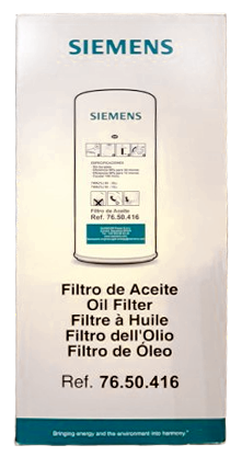 Guascor Siemens version 7650416 oil filter Guascor Siemens version 7650416