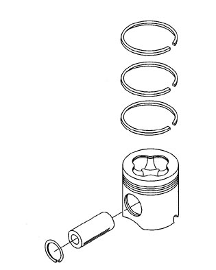 Guascor SFGLD Piston Kit